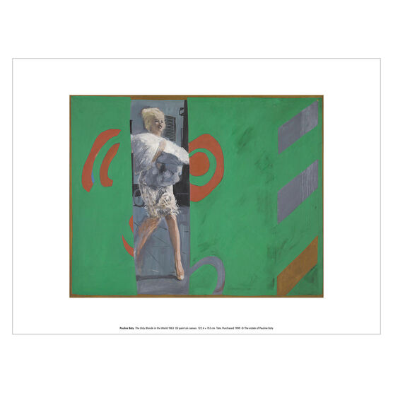 Pauline Boty The Only Blonde in the World art print